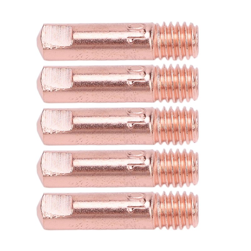Eacam 60 Pcs 0.039in 1mm High Conductivity Copper Welding Tips,