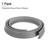DTGN 59"x0.6"x1.2" (LxWxH) Collapsible Shower Barrier Stopper - 1 Pack