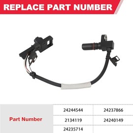 4L60E 4L65E 4L70E Sensor de velocidad de entrada ISS apto para conector de 3 puntas de tornillo a estator de 2005 en adelante reemplaza # 24244544