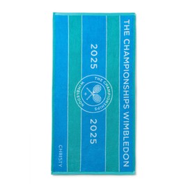 Wimbledon Championships 2025 Towel (Aqua/Sky)