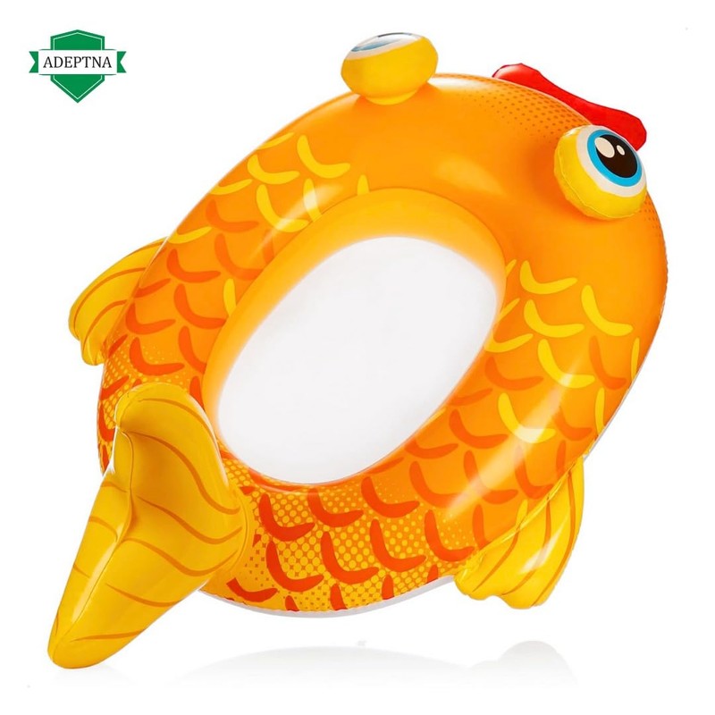ADEPTNA Kids Inflatable Swimming Pool Boat Float - Fun Water