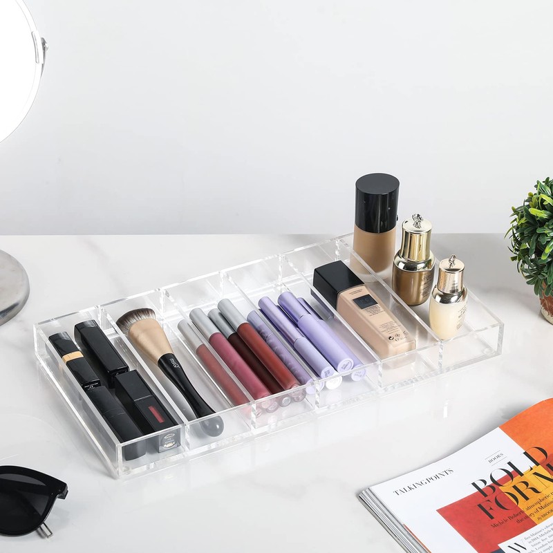 MyGift Acrylic Sunglass Organizer,Glasses Holder,Sunglass Holder,Eyeglass Case Storage,Display Tray Drawer,Eyewear,