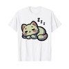 Kawaii Catnap Cute Sleeping Kitty Adorable Naptime T-Shirt