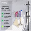 S.B.Weston Shower Caddy - Rust Proof, No-Drilling, No Suction Cups