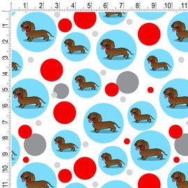 GRAPHICS & MORE Dachshund Wiener Dog Cartoon Premium Gift Wrap Wrapping Paper Roll