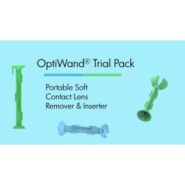 OptiWand Trial Pack of 3 Soft Contact Lens Insertion & Removal Tools