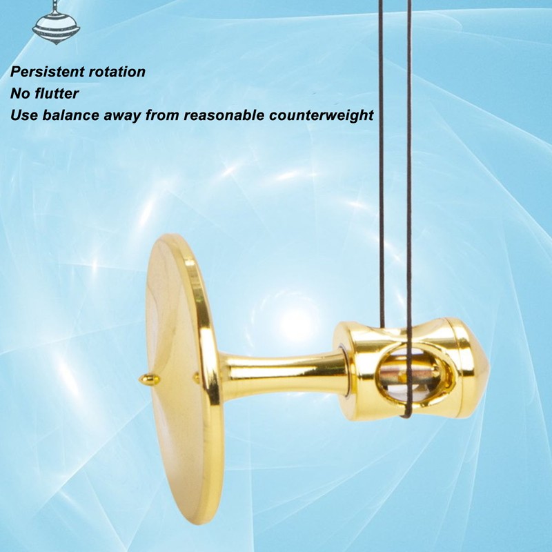 Self Balancing Gyroscope Metal Educational Decompression Anti Gravity Rotation Gyroscope