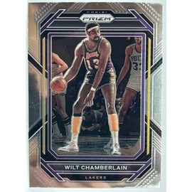 Wilt Chamberlain Basketball Card 2022-23 Panini Prizm #285