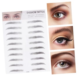 BIUDECO Eyebrow Stickers Kit Create Full Natural Eyebrows in Seconds No Recovery Time Needed