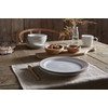 Denby Natural Canvas Dinner Plate Set, Cream, Set of 4