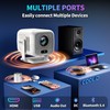 [Auto Focus & 2026 Upgraded] Mini Projector 1080P FHD Support