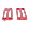 2PCS Weight Belt Keeper Aluminum Alloy 4 Hole Lightweight Dive