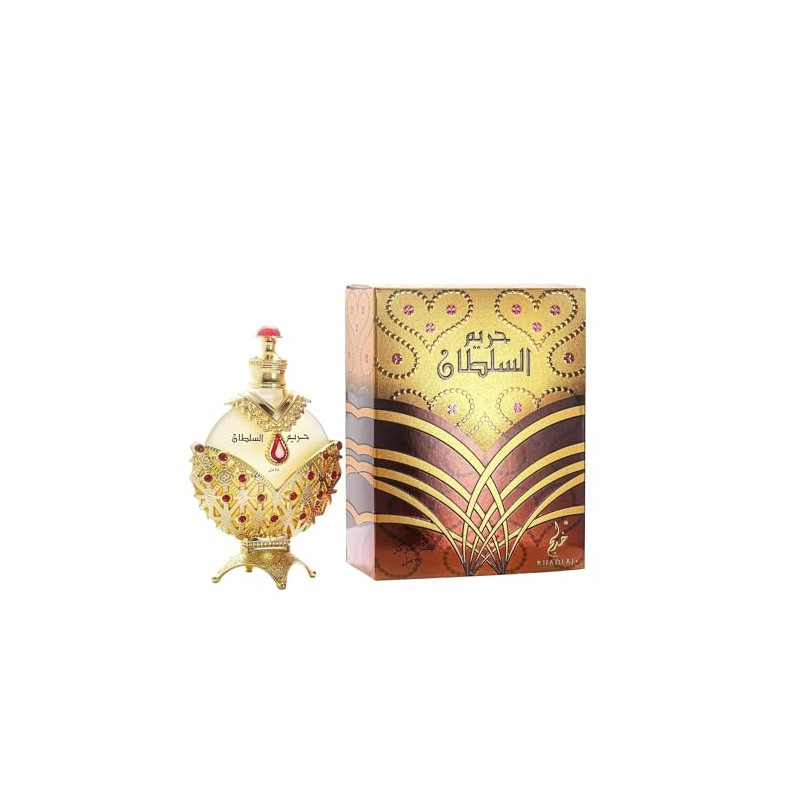 KHADLAJ Hareem Al Sultan, Long-Lasting Arabic Perfume with Oriental and