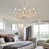 Saint Mossi 5 Light Modern K9 Crystal Chandelier for Dining