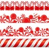 69ft Christmas bulletin board decorations, Peppermint bulletin Board Border Trim,