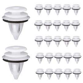 100 Pcs Car Trim Fastening Clips,Plastic Auto Body Fastener Clips Kit,Car Panel Clips,Car Body Trim Clips Suitable for Car Trunk, Inner Door, Bumper