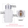 WPJCS Light Bulb to Outlet Adapter, Light Socket to Plug