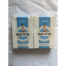 Balm Tattoo Lot Of 2- ORIGINAL BALM TATTOO Aftercare 30g/ 1fl oz•10 Sachets Per Box•All Skin