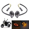 2 Pcs Motorcycle LED Turn Signals Light Kit, Eye Shape