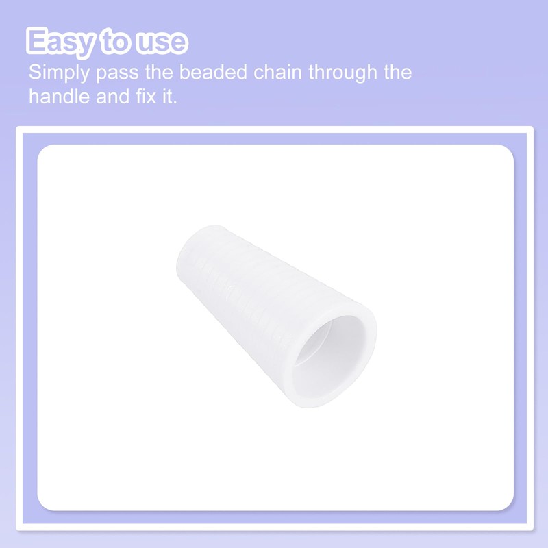 sourcing map 20Pcs Cord Knobs, 19mm Window Blind Tassels Plastic