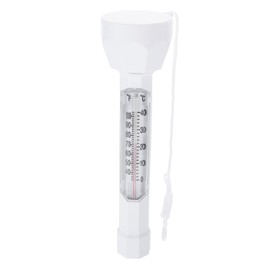 FUNOMOCYA Floating Pool Thermometer Temperature Gauge Accurate Dual Display Celsius Fahrenheit Durable Resistant for Swimming Pools Hot Tubs