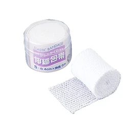 Nihonwei Shell Tie P (Elastic Bandage) 1.6 x 13.2 ft (40 mm x 6 m), 3 Rolls NE-31-P S