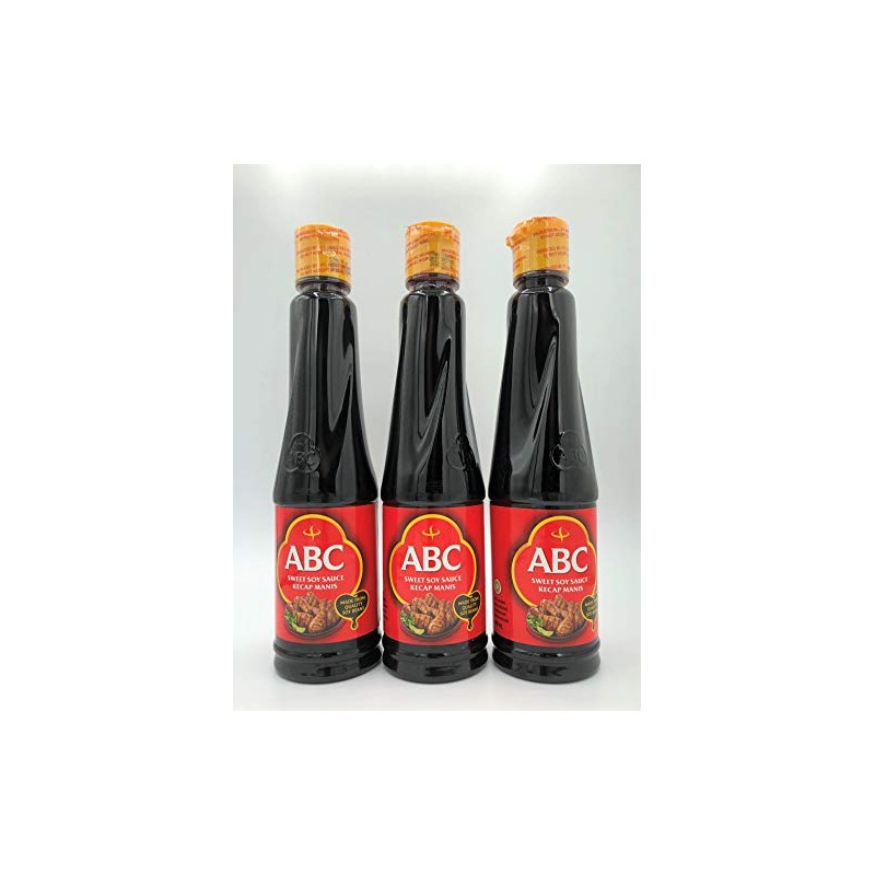 ABC Sweet Soy Sauce Kecap Manis, 20.2 Ounce (Pack of