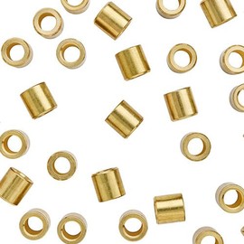 WidgetCo 5mm Solid Brass Shelf Pin Sleeves, Fits 8mm Holes & 5mm Shelf Pins (Qty 250)