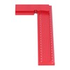 Woodworking Scriber Multifunction Aluminum Alloy Measure Ruler for Carpenter Auxiliary200mm