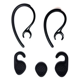 Replacement Set Ear Gels Ear Hooks Compatible with Jabra Extreme & Jabra Extreme2 Headset Ear Hooks Ear Loops Earhooks Earloops Earclips Stabilizers Eargels Earbuds Eartips Earstabilizers