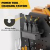 Xankzi Power Tool Organizer Wall Mount with Charging Station, Expanded