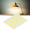 12Pcs COB Light Source High Power Round LED Chip 12W