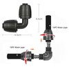 10 Pieces 16 mm Drip Irrigation Fittings Irrigation Connection Kit