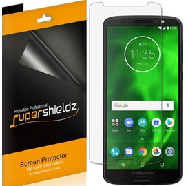 Supershieldz (6 Pack) Designed for Motorola Moto G6 Screen Protector, High Definition Clear Shield (PET)
