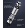FORLIM Electric Salt and Pepper Grinder Set, Upgraded Washable, Batteries