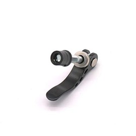 CarbonEnmy More colour 2 pieces bicycle quick release quick release seat clamp M8 x 55 mm (black).
