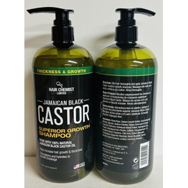 Hair Chemist 2-Pack Hair Chemist Limited ~ Jamaican Black Castor Superior Growth Shampoo