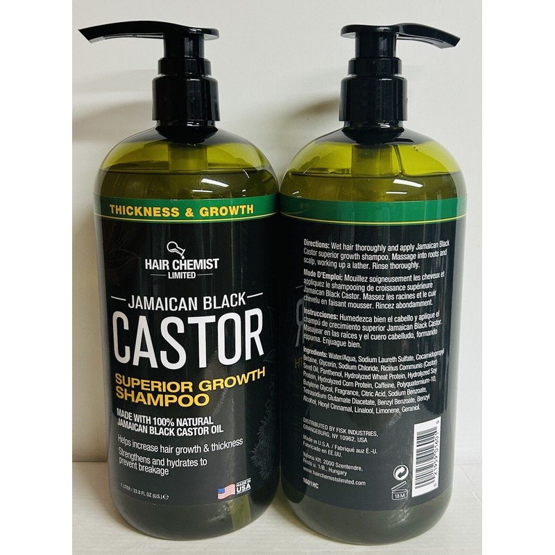 Hair Chemist 2-Pack Hair Chemist Limited ~ Jamaican Black Castor