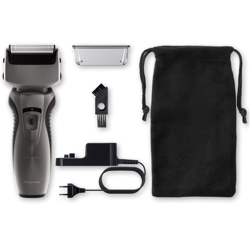 Panasonic ES-RW33-H503 wet / dry razor, inclusive charging station, 2-fold