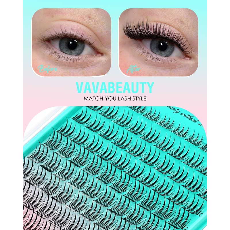 Lash Clusters Mascarer Wispy Natural Cluster Eyelash Extensions