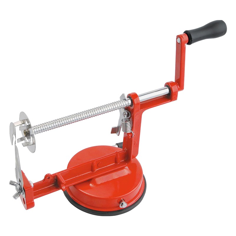 Spiral Potato Cutter Hand Crank Stainless Steel Alloy Rubber Food