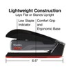 Staples One-Touch Desktop Stapler, 20 Sheet Capacity, Gray/Black/Red, 2/Pack (ST44425/44425VS)