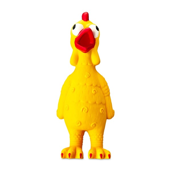 Unbranded Vibrant Life Playful Buddy Tie Dye Chicken Dog Toy,