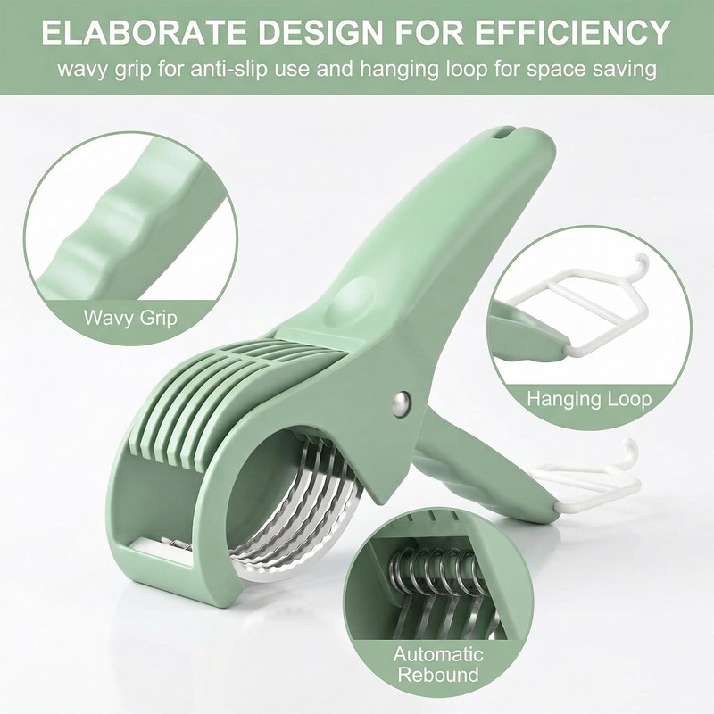 Banana Slicer 1 Pcs Fruit Cutter For Banana Strawberry Grape