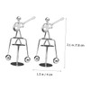 SAFIGLE 4pcs Guitar and Man Balancing Sculpture Stylish Decor for