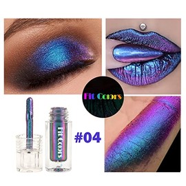 Camaleón Sombra Ojos Larga Duración con Intenso Cambio Color Multicolor - Colores Metálicos Brillantes, Maquillaje Ojos Larga Duración