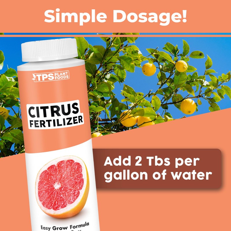 Citrus Fertilizer for All Citrus and Fruiting Trees, Liquid Plant