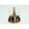 Cornelißen Glitter Ball Meerkat Height 9 cm Animal Snow Miniature