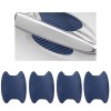 Door Protection 4 Set Blue Carbon Fiber Truck Car Door