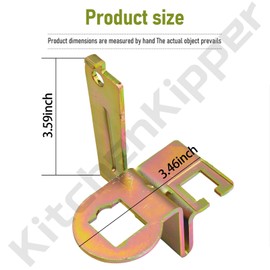 090127329115 20-95 GM AOD Kickdown Cable Bracket Compatible with Holley 4150 & 4160 carburetors with 700R-4 transmissions